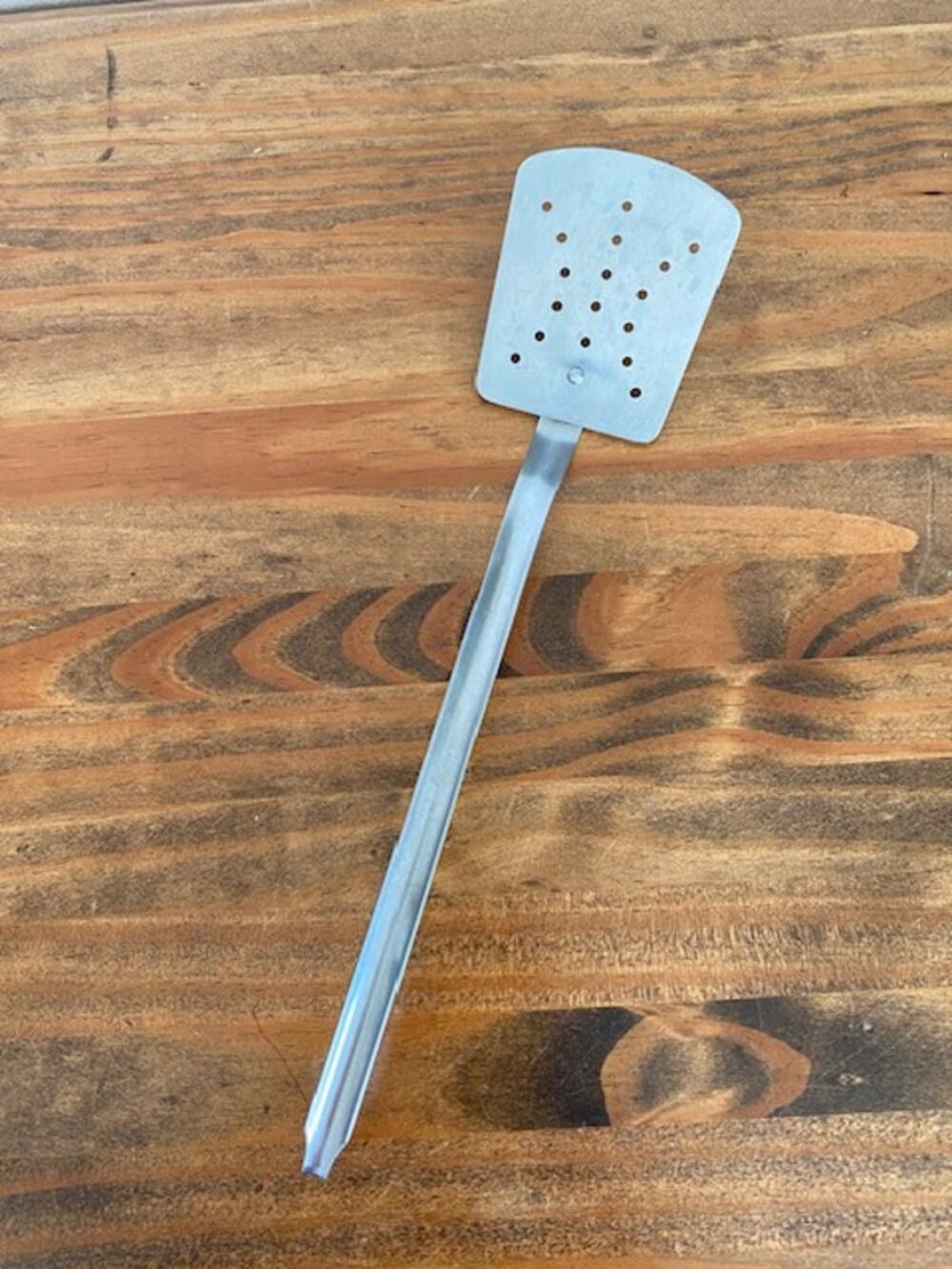 Vintage Stainless Steel Spatula, Turner, Flipper